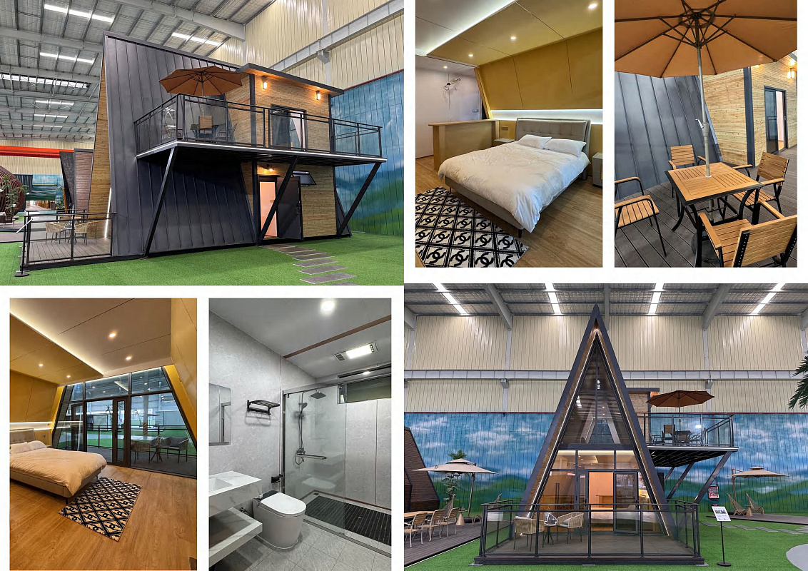 Double-Layer Triangular House